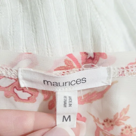 Floral Boho Cardigan Kimono Size Medium Bell Sleeve Lightweight Swimsuit Coverup - Picture 5 of 10